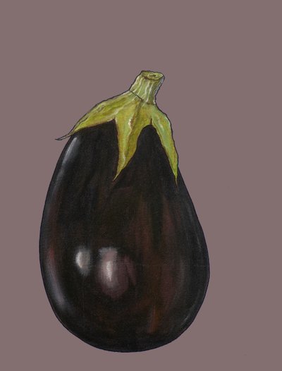 Aubergine, 2006 von Sarah Thompson Engels